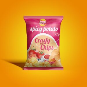 Lays Spicy Potato Chips
