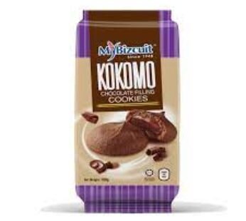 MY BIZCUIT-COFFEE CHOCOLATE FILLING COOKIES – 100G (CP03)