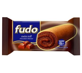 FUDO SWISS ROLL CHOCOLATE 12 X 24 X 18 GM