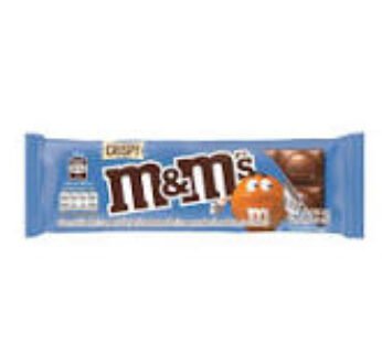 M&M’S CHOCOLATE CRISPY BLOCK 12 X 44 GM