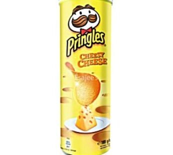 PRINGLES POTATO CHIPS CHEESY CHEESE 12 X 134 GM