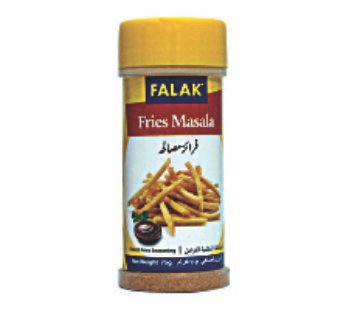FALAK FRIES MASALA BOTTLE 12 X 75 GM