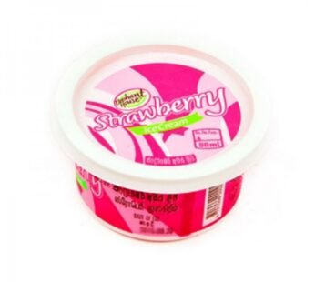 ELEPHANT HOUSE ICE CREAM STRAWBERRY  80 ML CUP