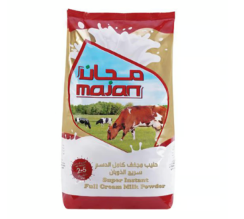 MAJAN INSTANT FULL CREAM MILK POWDER 800G 1X12 POUCH