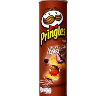 PRINGLES POTATO CHIPS SAUCY BBQ 12 X 134 GM