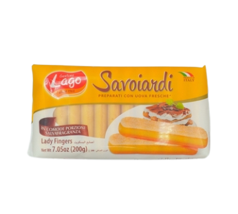 LAGO LADY FINGER BISCUITS 200G (1 X 20)