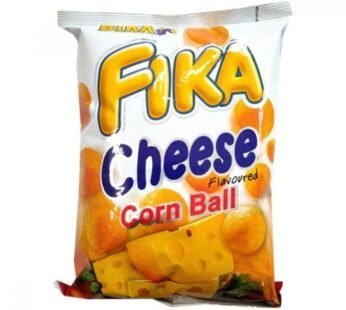 BIKA FIKA SNACK 60G CHEESE FLAVOURED CORN BALL 3607 (6 X 10’S X 60G)