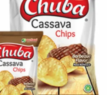 CHUBA SNACK CASSAVA BBQ 16X140 GR