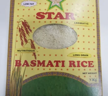 STAR BASMATI RICE 1 KGX20