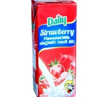 DAILY STRAWBERRY FLAVOURED MILK 180ML