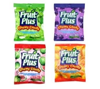 FRUIT PLUS CANDY 8X300 PCS – LYCHEE