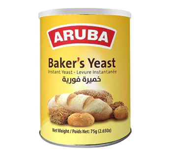 ARUBA INSTANT YEAST TIN 75G (1 X 24)