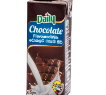DAILY CHOCOLATE FLAVOURED MILK 180ML