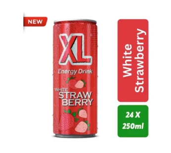 XL ENERGY DRINK WHITE STRAWBERRY 250 ML