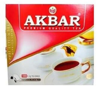 AKBAR TEA BAGS (NORMAL) 100 X 2 G (L)