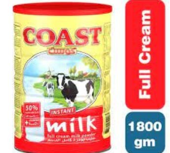 COAST FULL CREAM MILK POWDER 1800 G